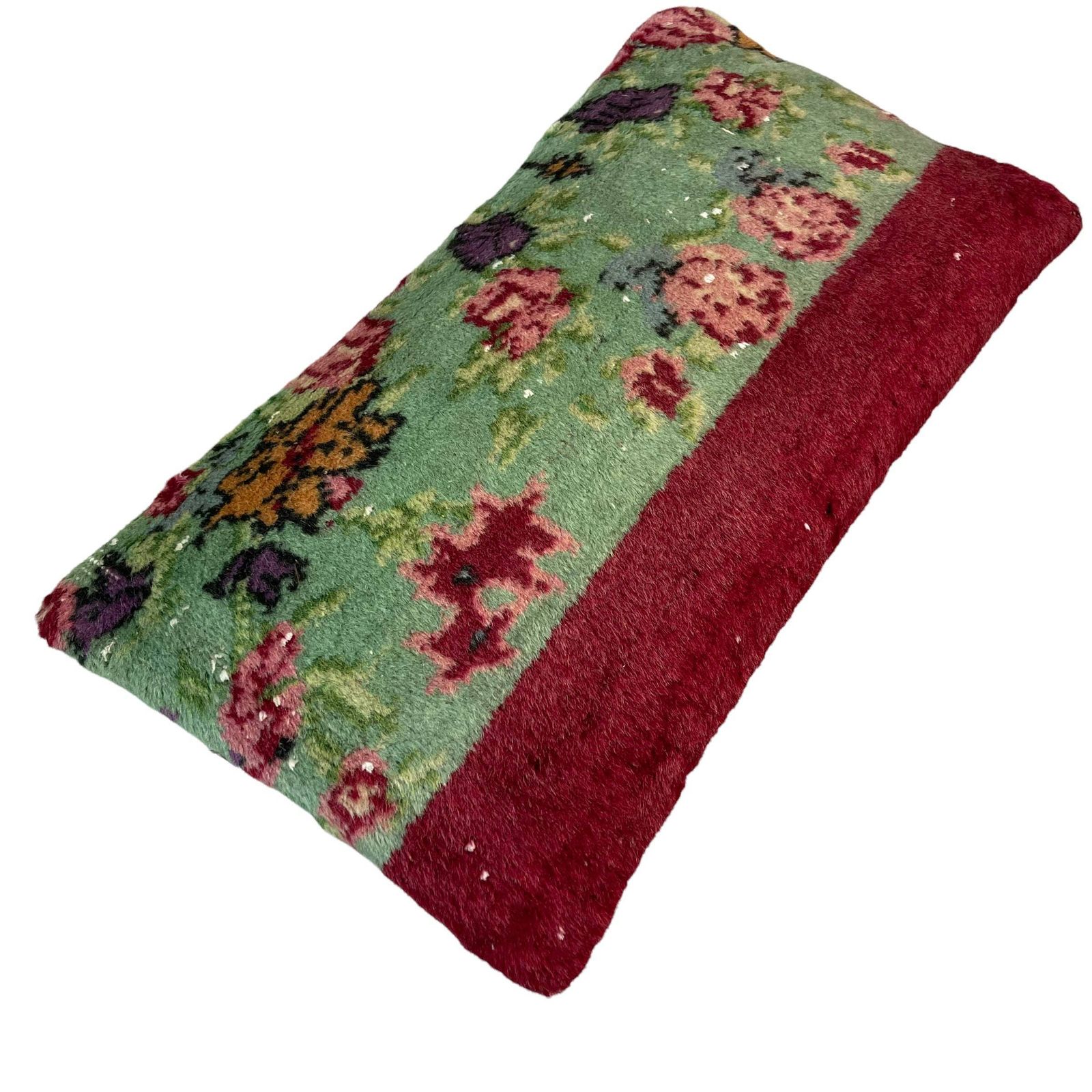 Vintage Hand Made Rug Cushion Cover Decorative Rug Pillow Cover, Large Vintage Turkish Rug Cushion Cover photo furniture