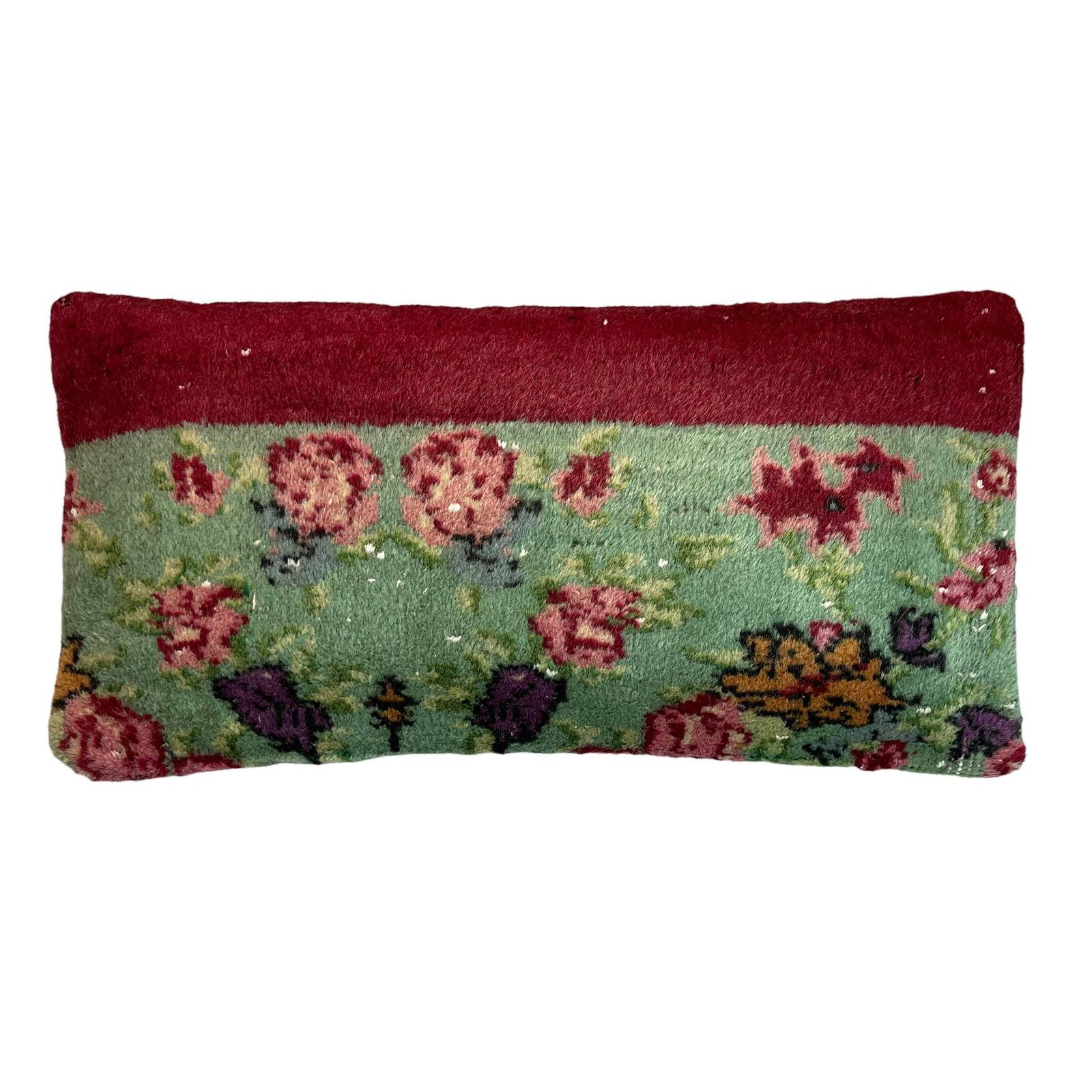 Vintage Hand Made Rug Cushion Cover Decorative Rug Pillow Cover, Large Vintage Turkish Rug Cushion Cover photo vinterior