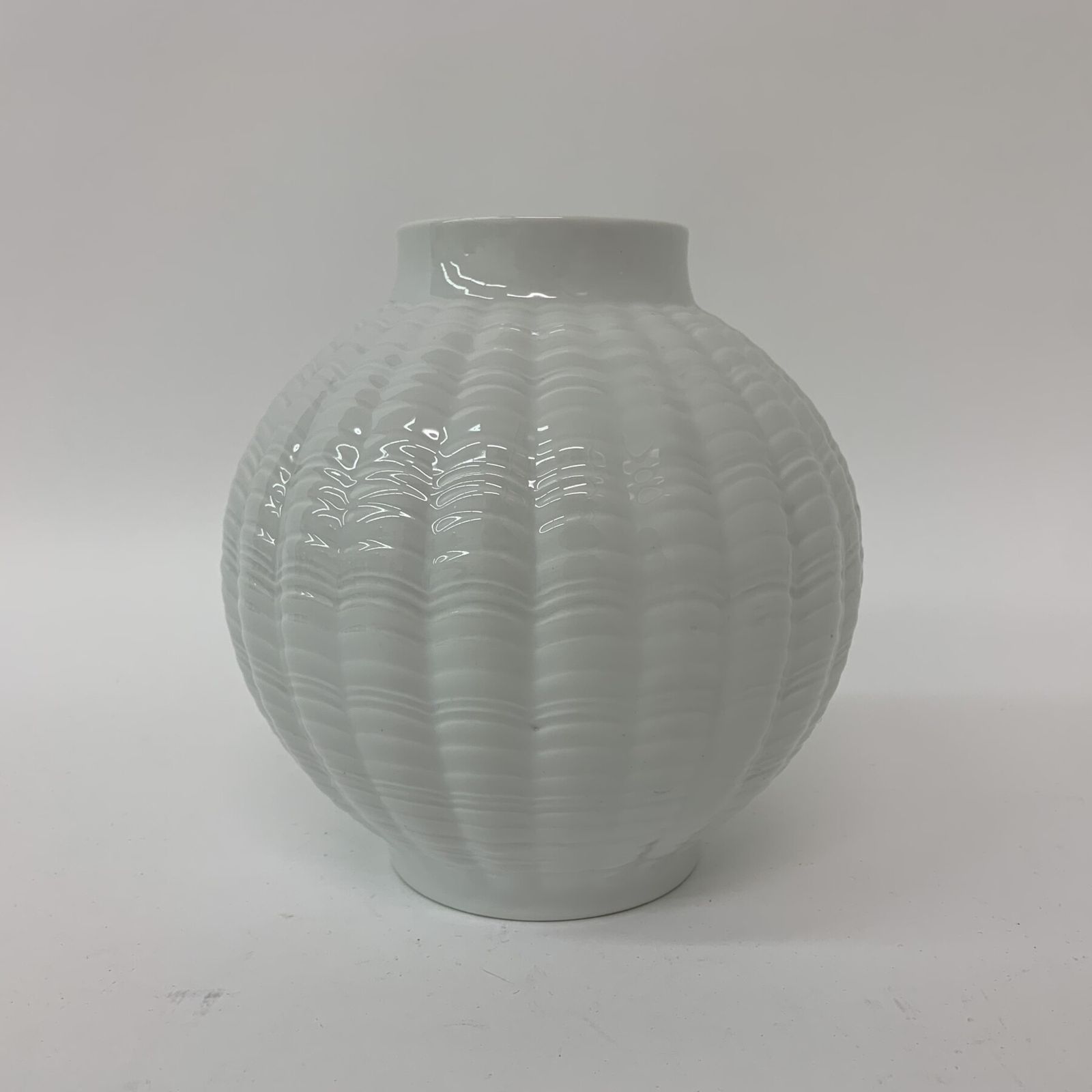 Mid Century Design Porseleinen Eschenbach Vaas Kaiser Germany, Jaren 1970