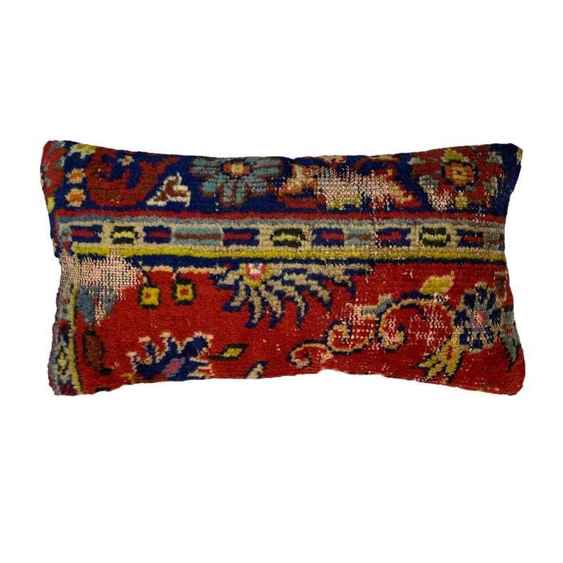 12'' X 24'' Vintage Handgemaakte Tapijtkleedkussenhoes, 30 X 60 Cm Decoratieve Tapijtkleedkussenhoes, Grote Vintage Turkse Tapijtkleedkussenhoes