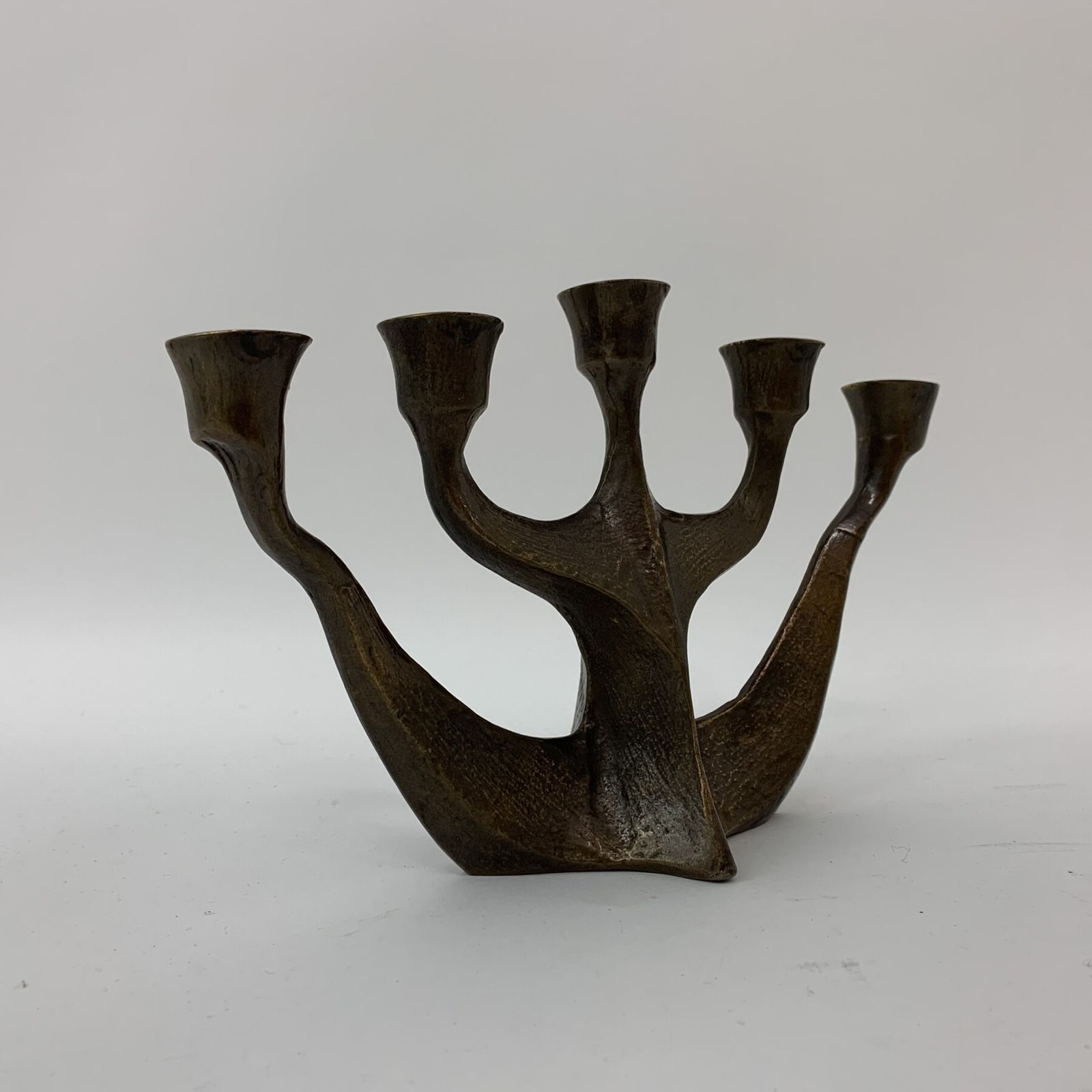 Brutalistisch Kandelaar Van Horst Dalbeck, Jaren 1970, Duitsland photo Woonaccessoires