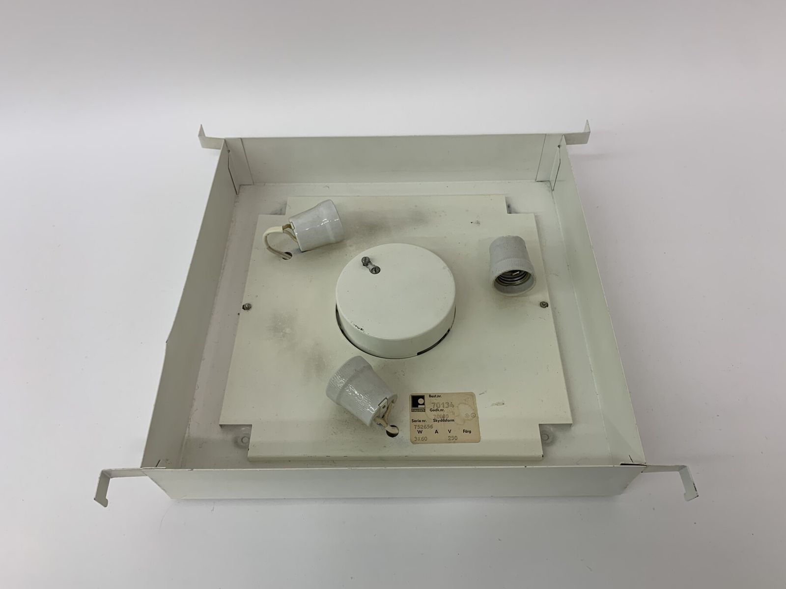 photo for sale Vintage Fagerhults Sweden Plafondlamp, Jaren 1970