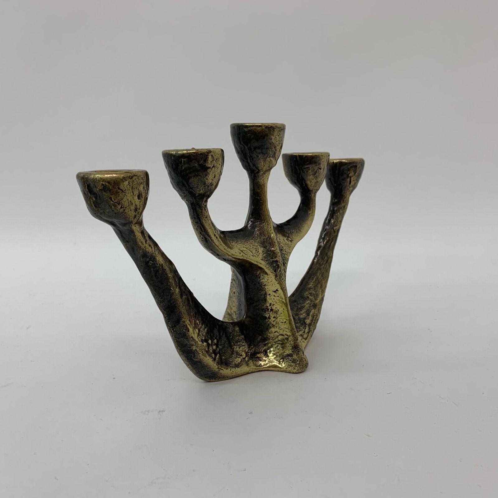 Brutalist Candle Holder By Horst Dalbeck 1970s Germany photo vintage