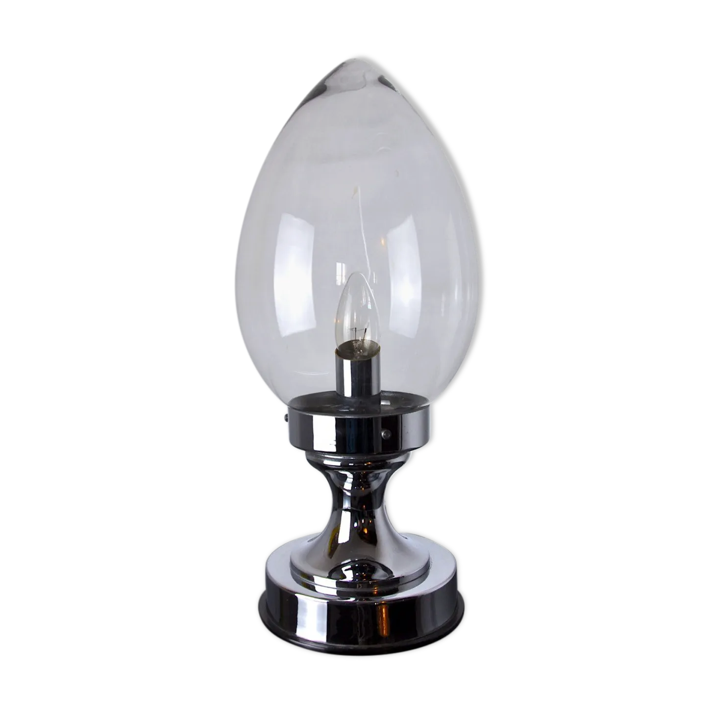 Membrane Lamp In Murano Glass Italy 1960s