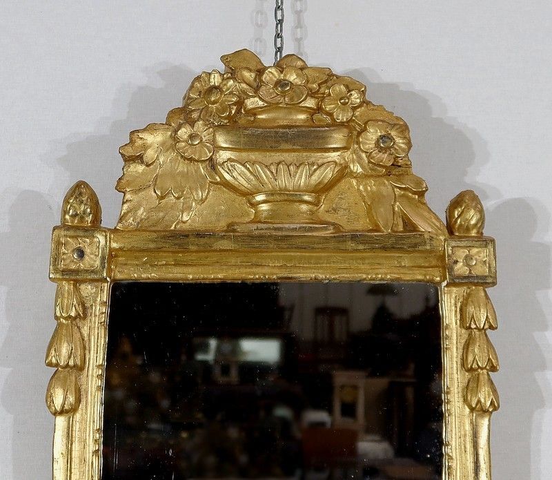 Mirror In Gilded Wood, Louis XVI Style? Early 20th Century photo Home Decor