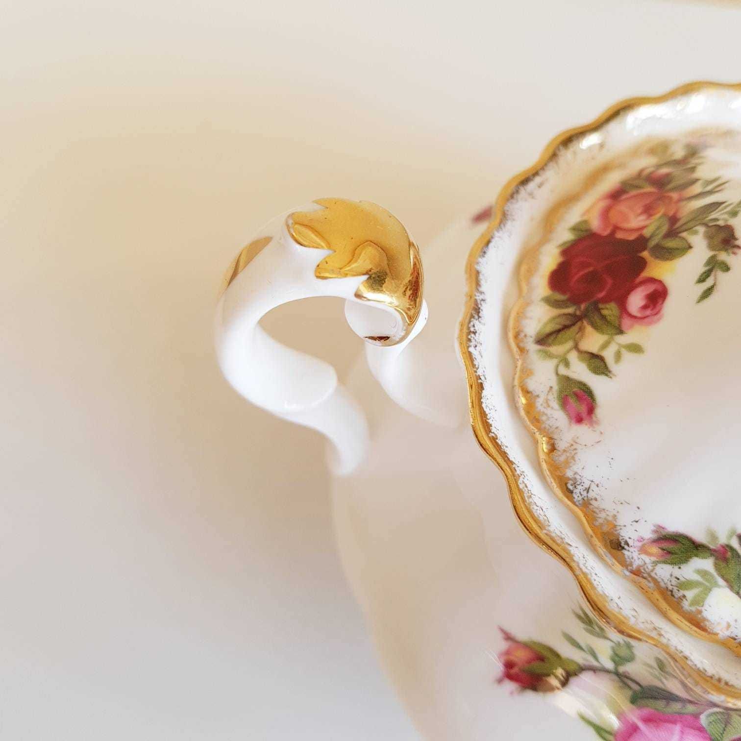Royal Albert "Old Country Roses" Suikerpot Met Deksel photo Woonaccessoires