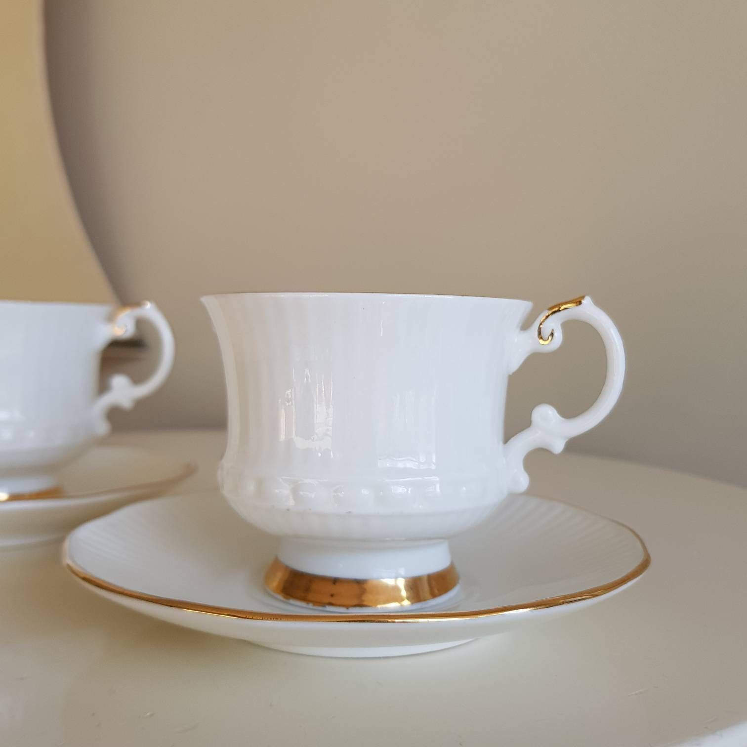 Vintage Elizabethan Charmaine, Fine Bone China, Made In England, Tea/Coffee Set For 6, Tableware, Nice Wedding Gift photo 440.0