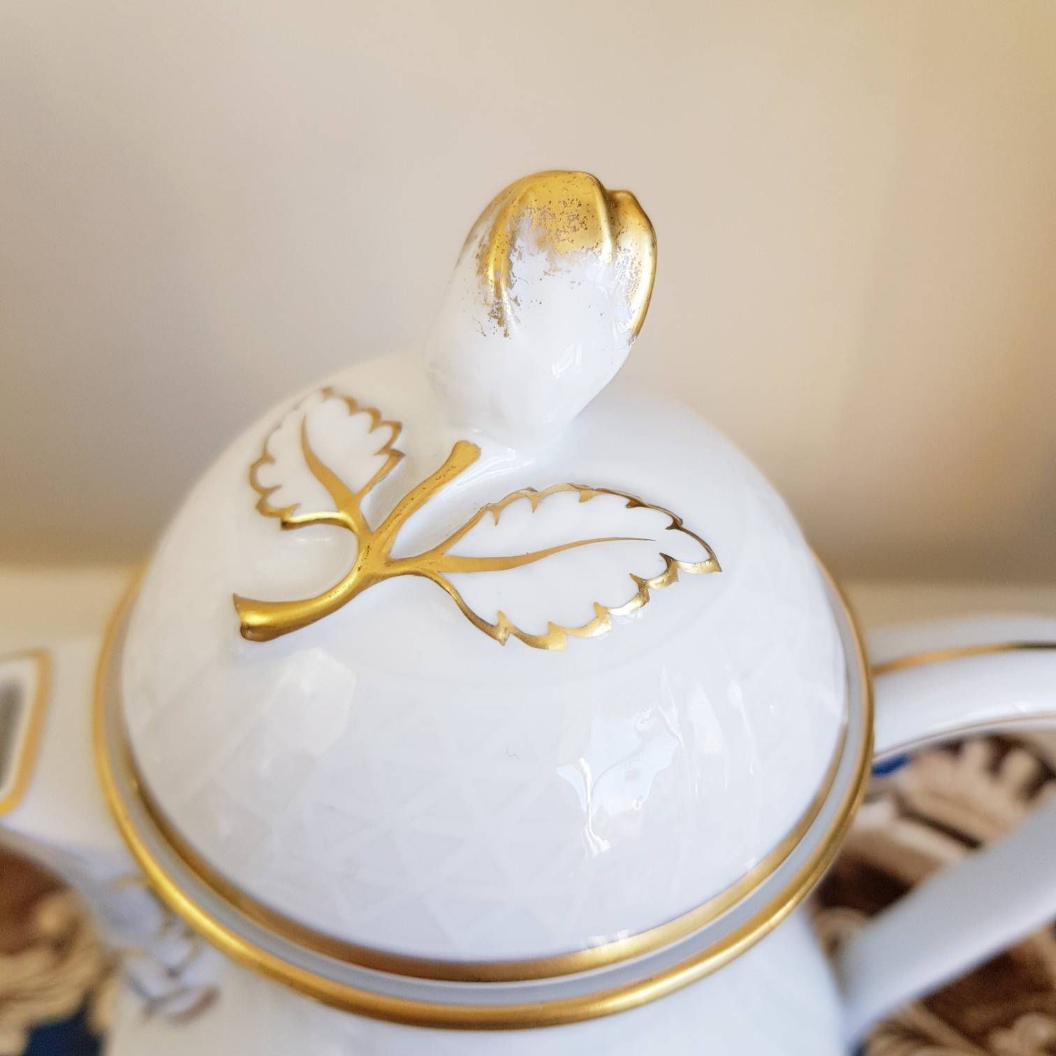 Vintage Dresden Set, Made In Germany, Thee /Koffieservies, Tafelservies, Cadeau Idee photo vintage