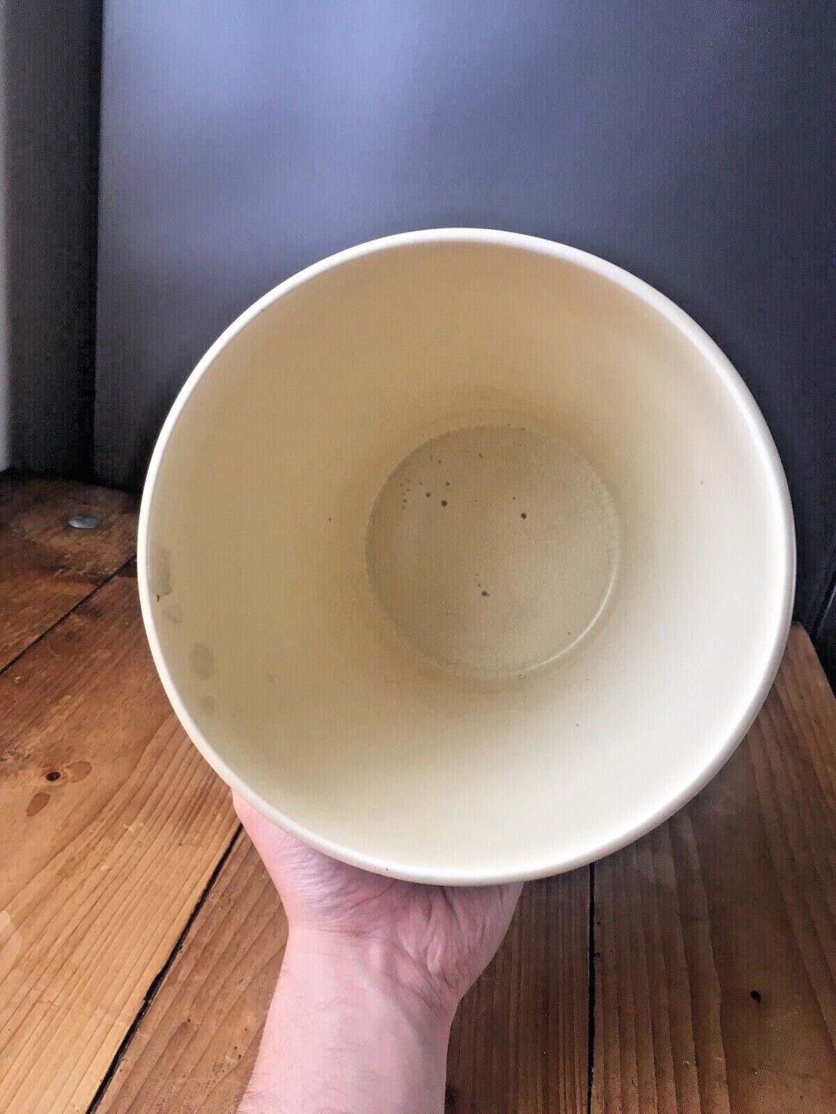 photo furniture Rare C1936 Art Deco Beswick 378/2 Ribbed Dripglaze Jardiniere Planter Plant Pot