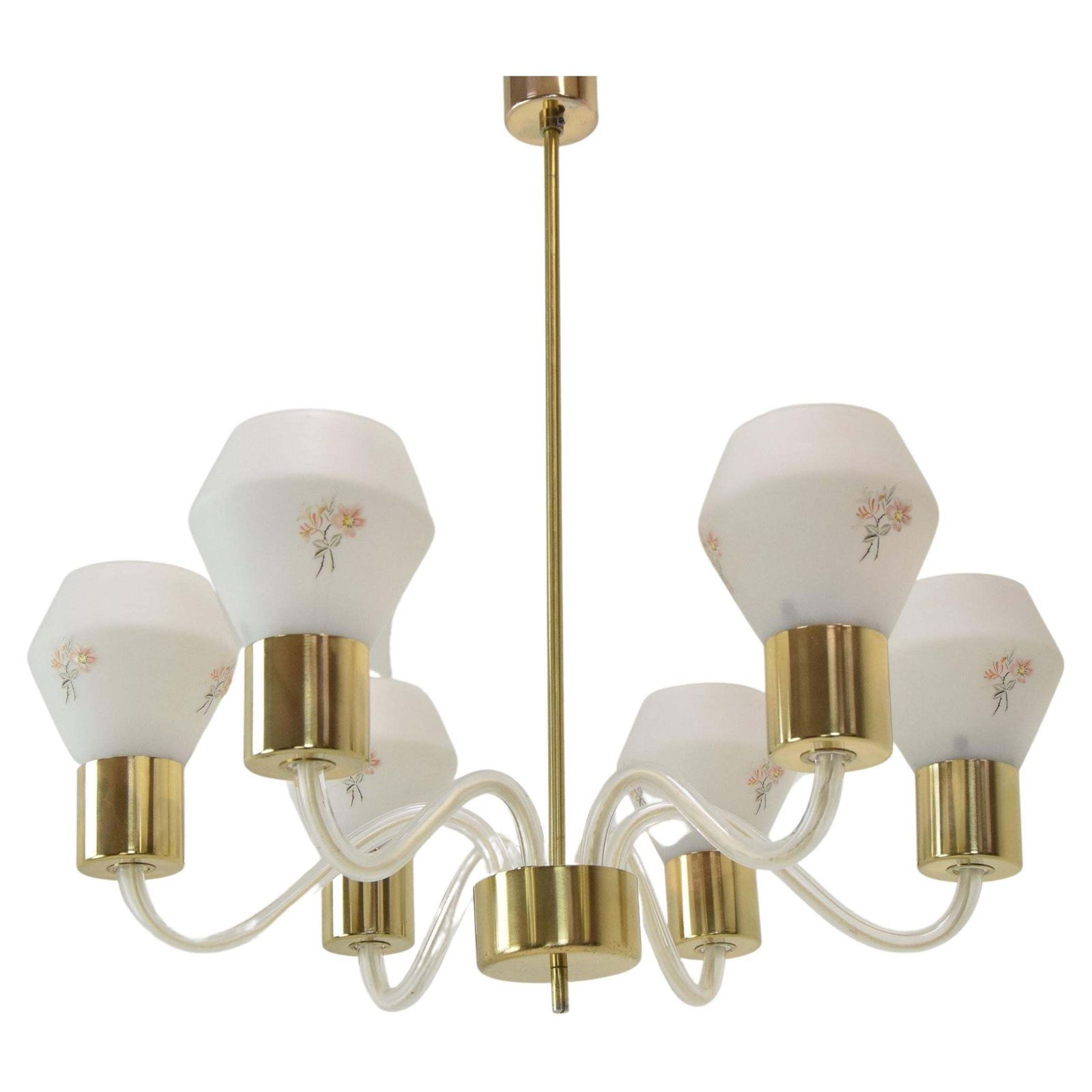 Mid Century Chandelier/Kamenicky Senov, 1960´S