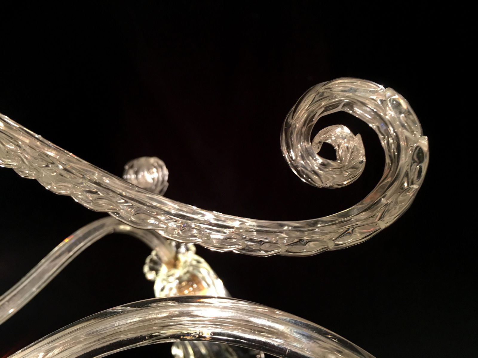 Liberty Chandelier By Ercole Barovier, Murano, 1940s photo buy