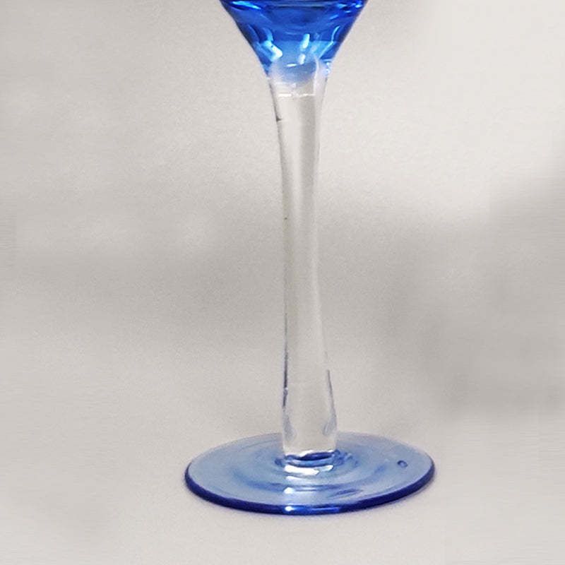 1970s Astonishing Set Of Six Murano Glasses By Nason. Made In Italy photo vinterior
