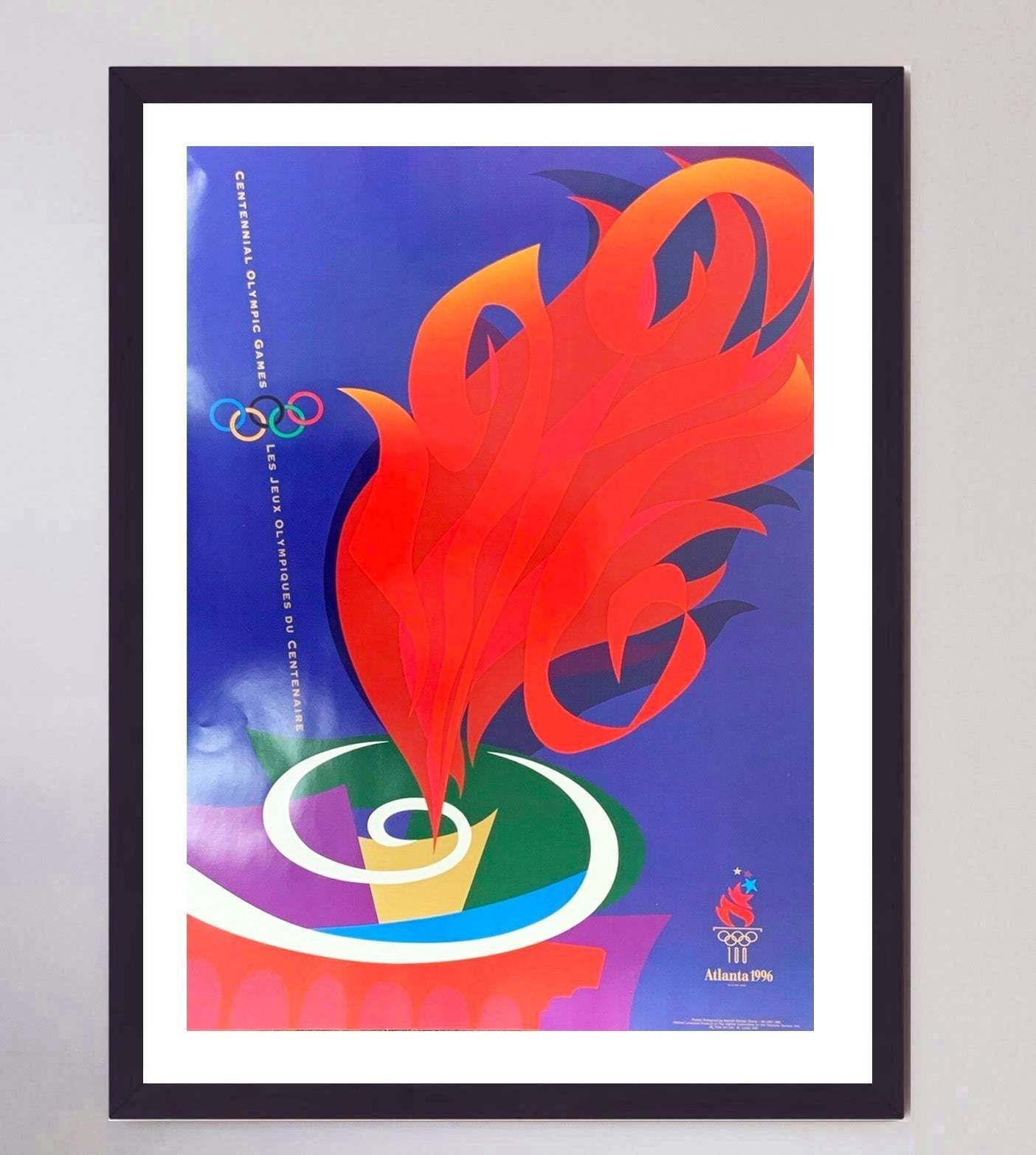 1996 Atlanta Olympic Games Original Vintage Poster photo furniture