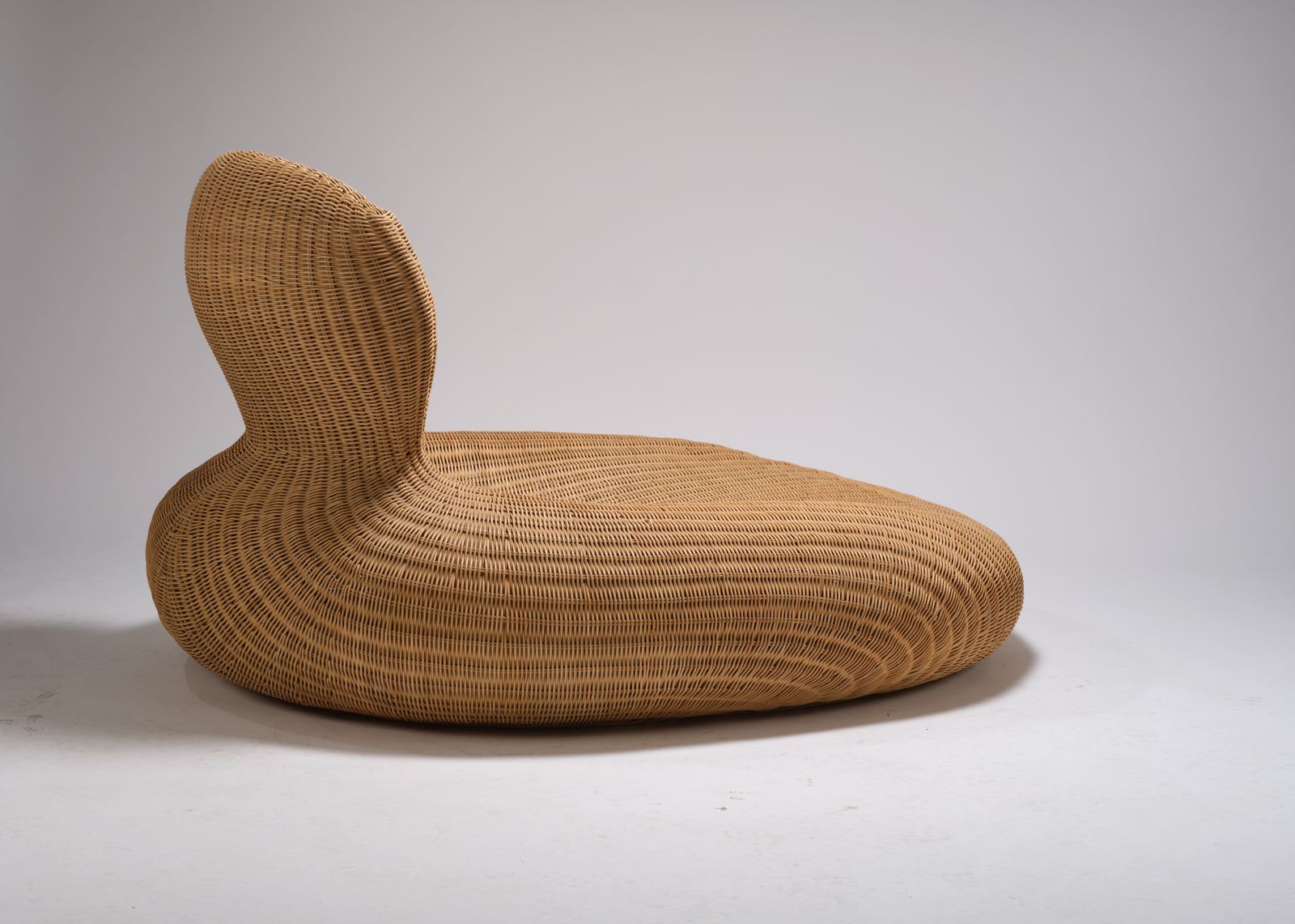 Rare Vintage Ikea Biomorphic Storvik Rattan Lounge Chairs Designed By Carl Ojerstam, Set Of 2 Matching Chairs Available. photo buy