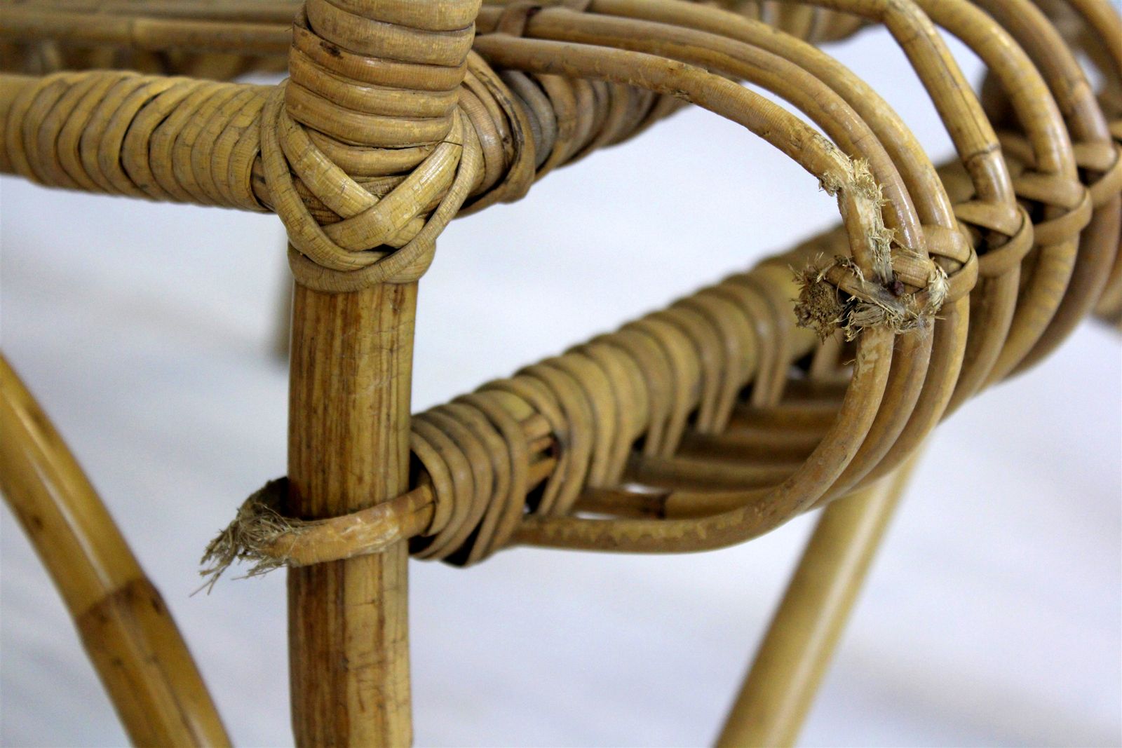 Rattan Furniture Set, 1960's, Set Of 4 photo furniture