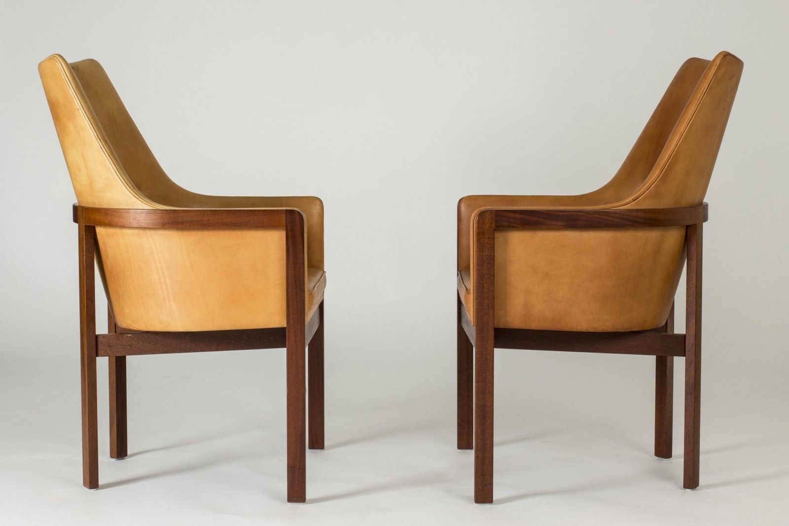 Armchairs By Bernt Petersen, Set Of 2 photo for sale
