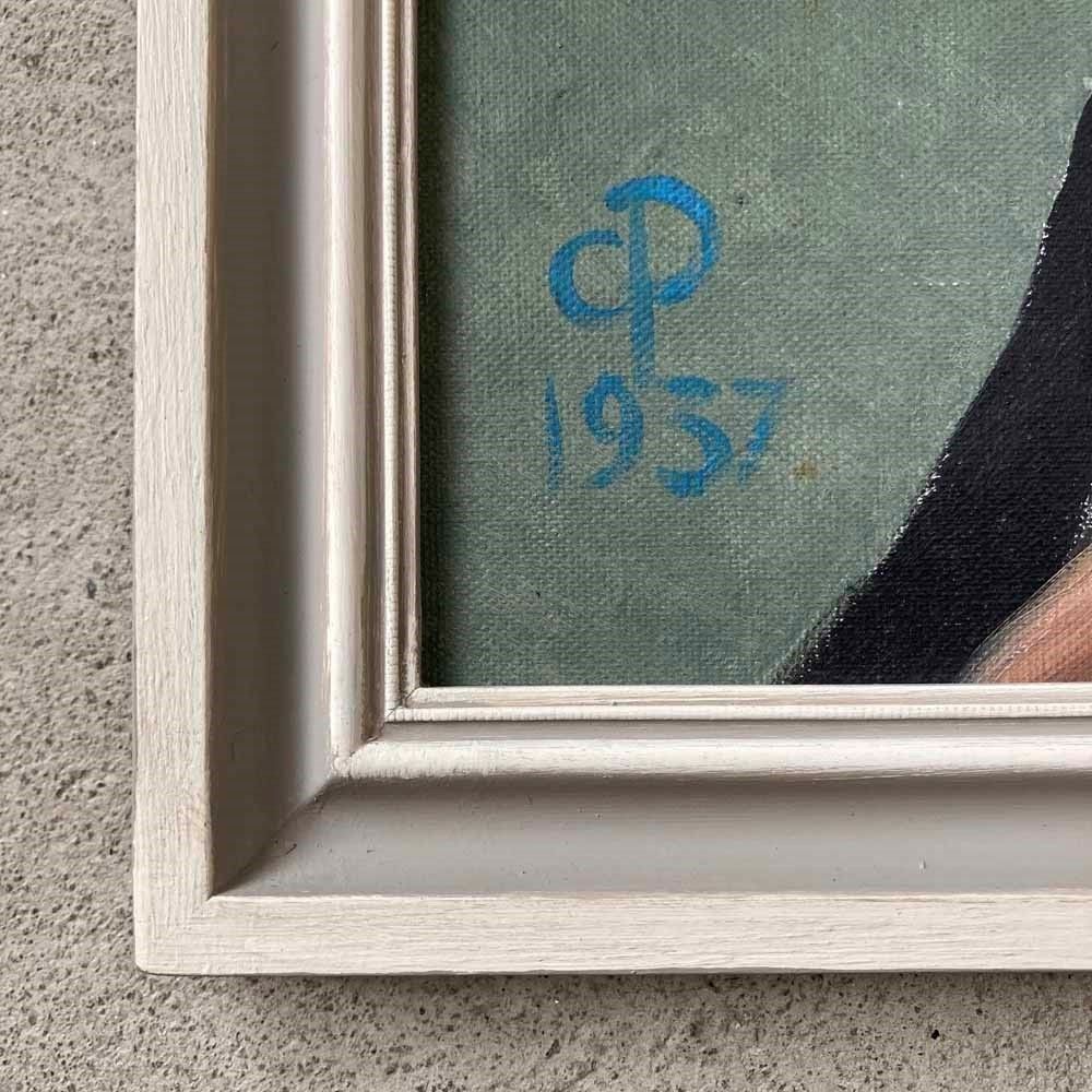 British School Self Portrait Painting   Constance photo Art
