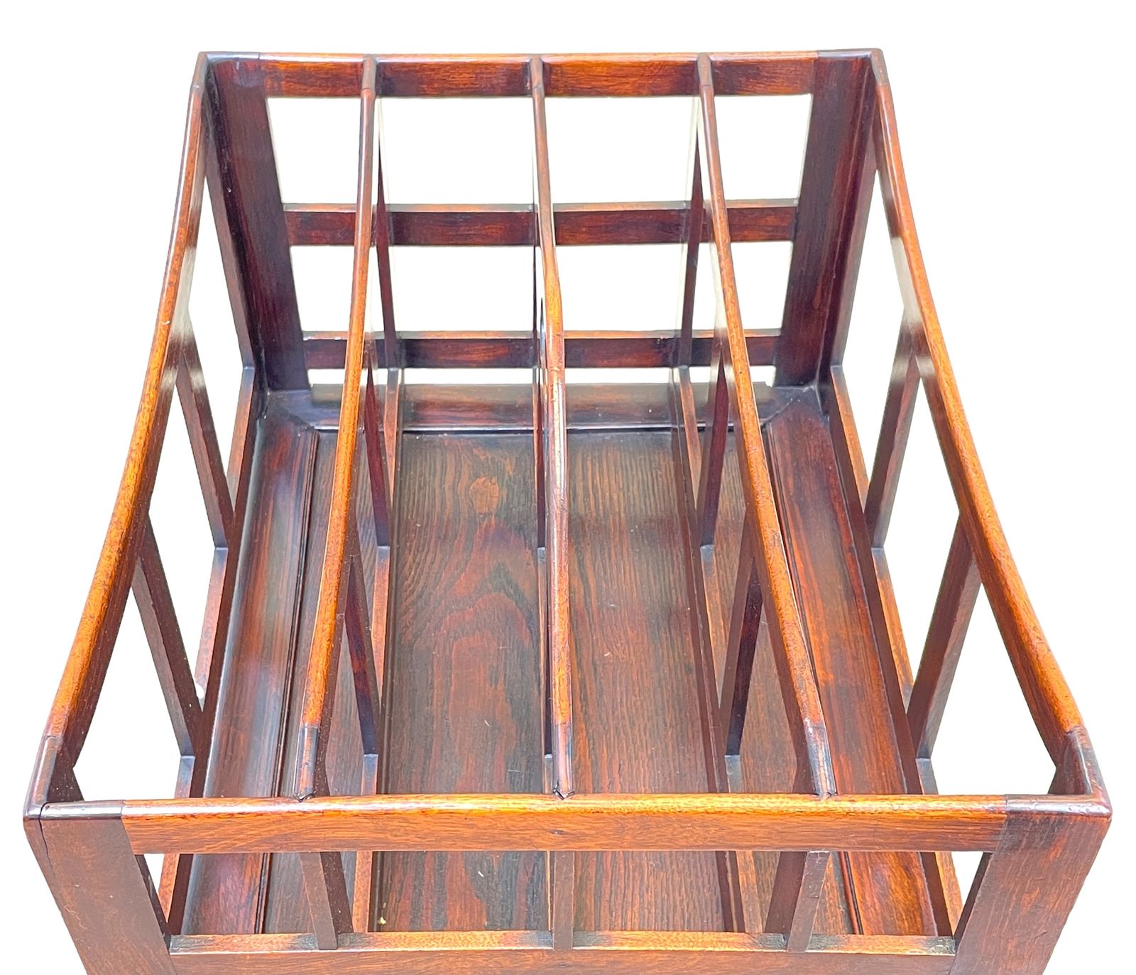 Regency Rosewood Boat Shaped Canterbury (England, Circa 1820) photo vinterior