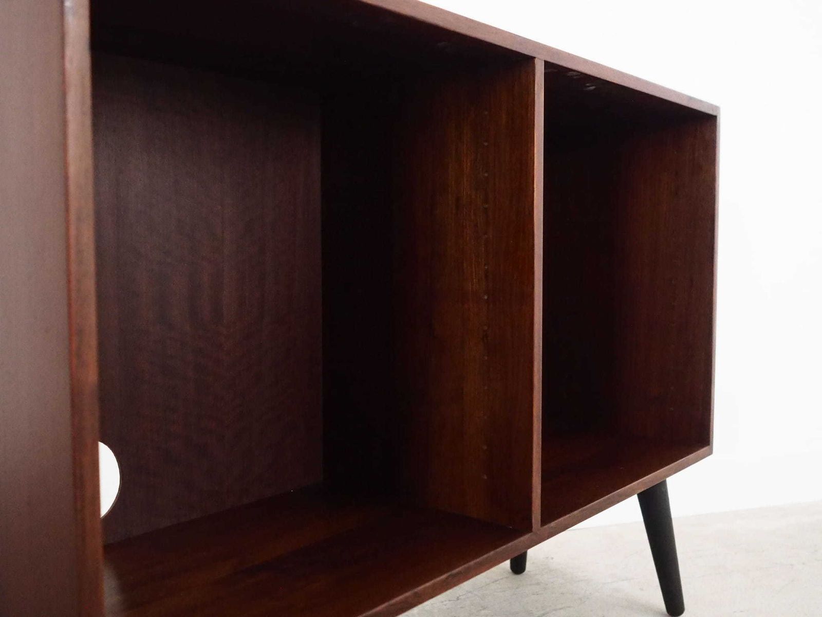 Meubels Mahonie Boekenkast, Deens Design, Jaren 1970, Geproduceerd Door Bramin photo
