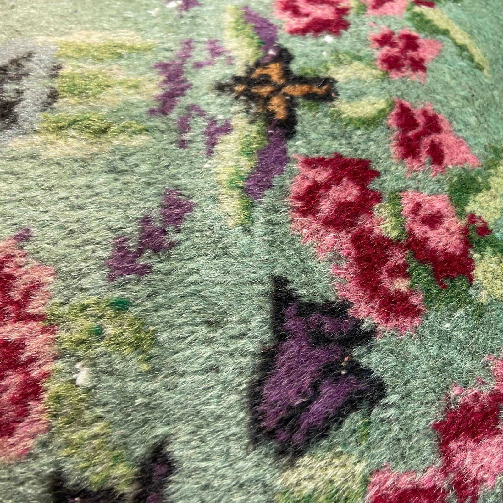 photo furniture 18'' X 18'' Vintage Hand Made Rug Cushion Cover, 45 X 45 Cm Decorative Rug Pillow Cover, Large Vintage Turkish Rug Cushion Cover