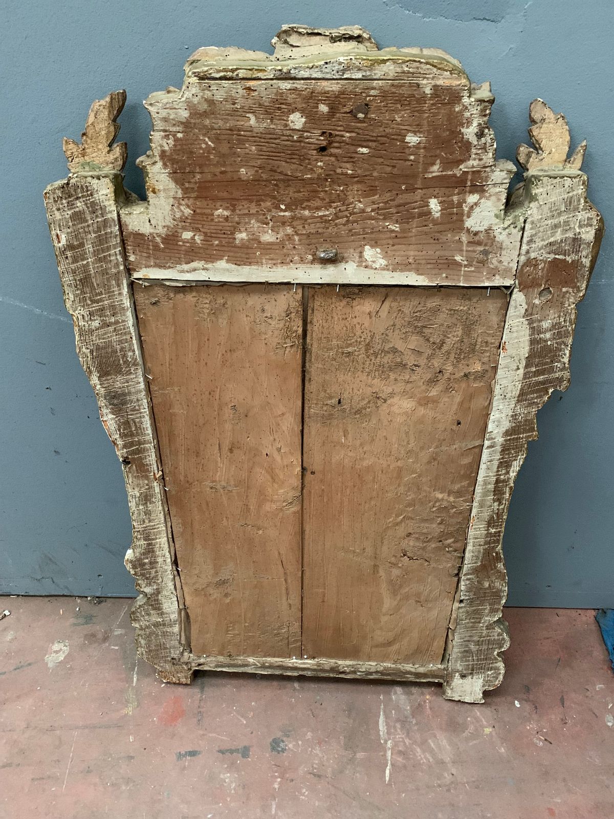 Louis XVI Period Mirror In Gilded Wood, 18th Century photo for sale
