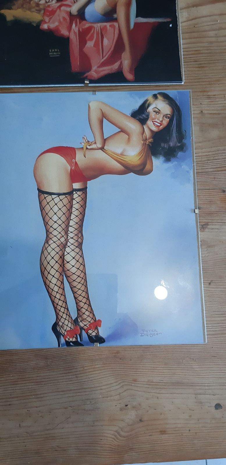 6 Pin Up Glossy Posters From The 50s photo for sale