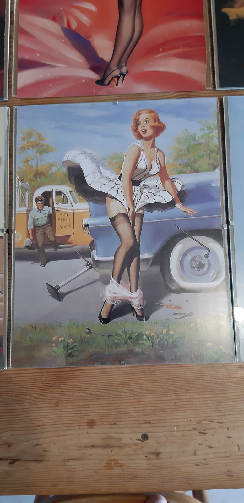 6 Pin Up Glossy Posters From The 50s photo 156.24