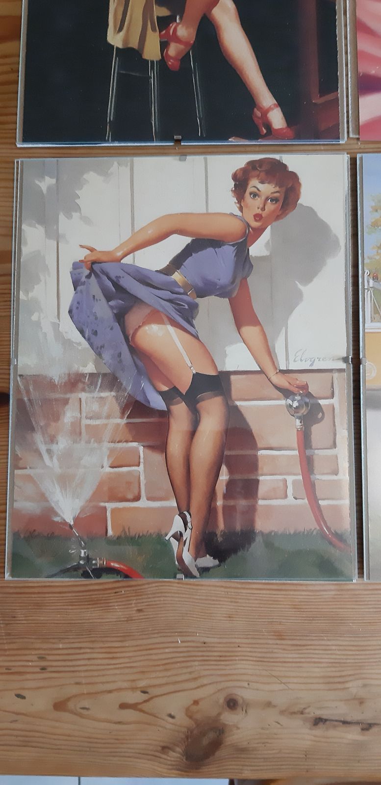 6 Pin Up Glossy Posters From The 50s photo buy