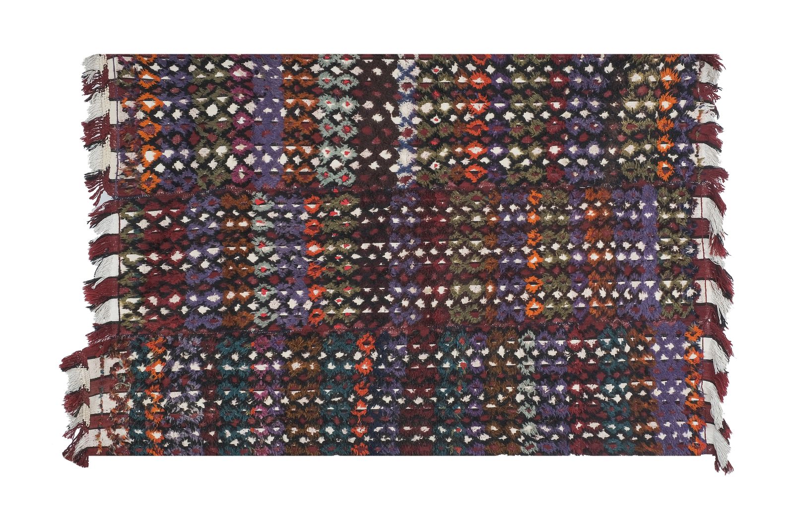 Vintage Anatolian Turkish Tulu Rug 5'4'' X 7'6'' photo 950.0