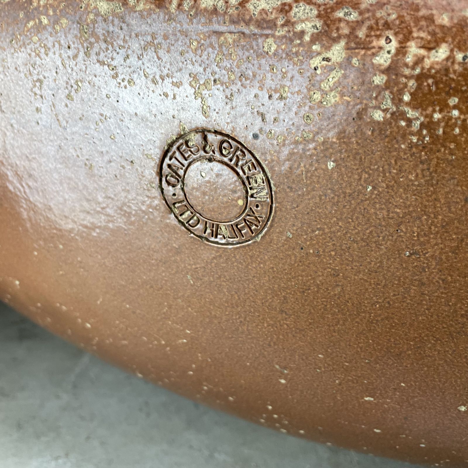 Pair Of Reclaimed Quarter Round Salt Glazed Corner Troughs photo 550.0