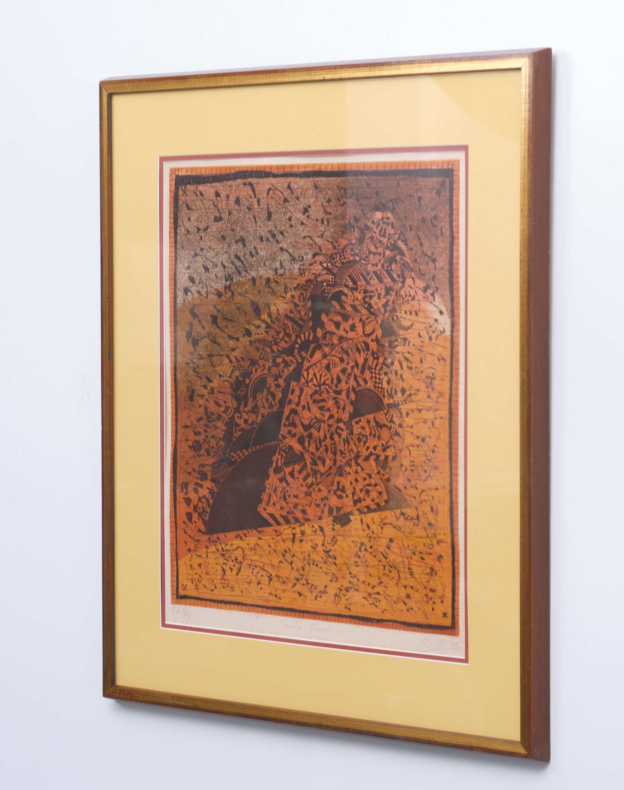 Georges Dussau, L' Escallier D'eurodace, 1975, Etching, Framed photo for sale