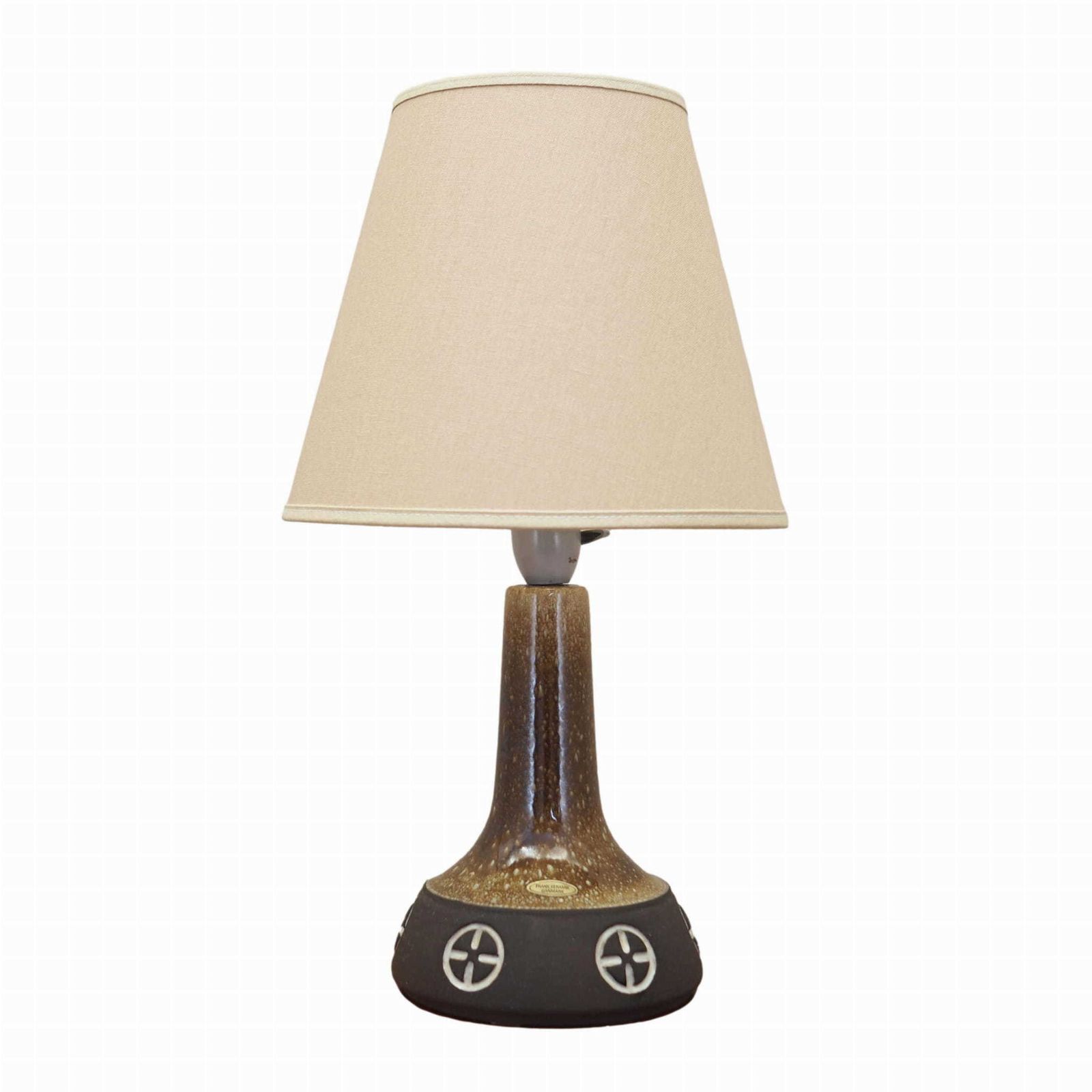 The Lamp Was Made In The 1960s, Produced By The Well Known Danish Manufactory Frank Keramik.