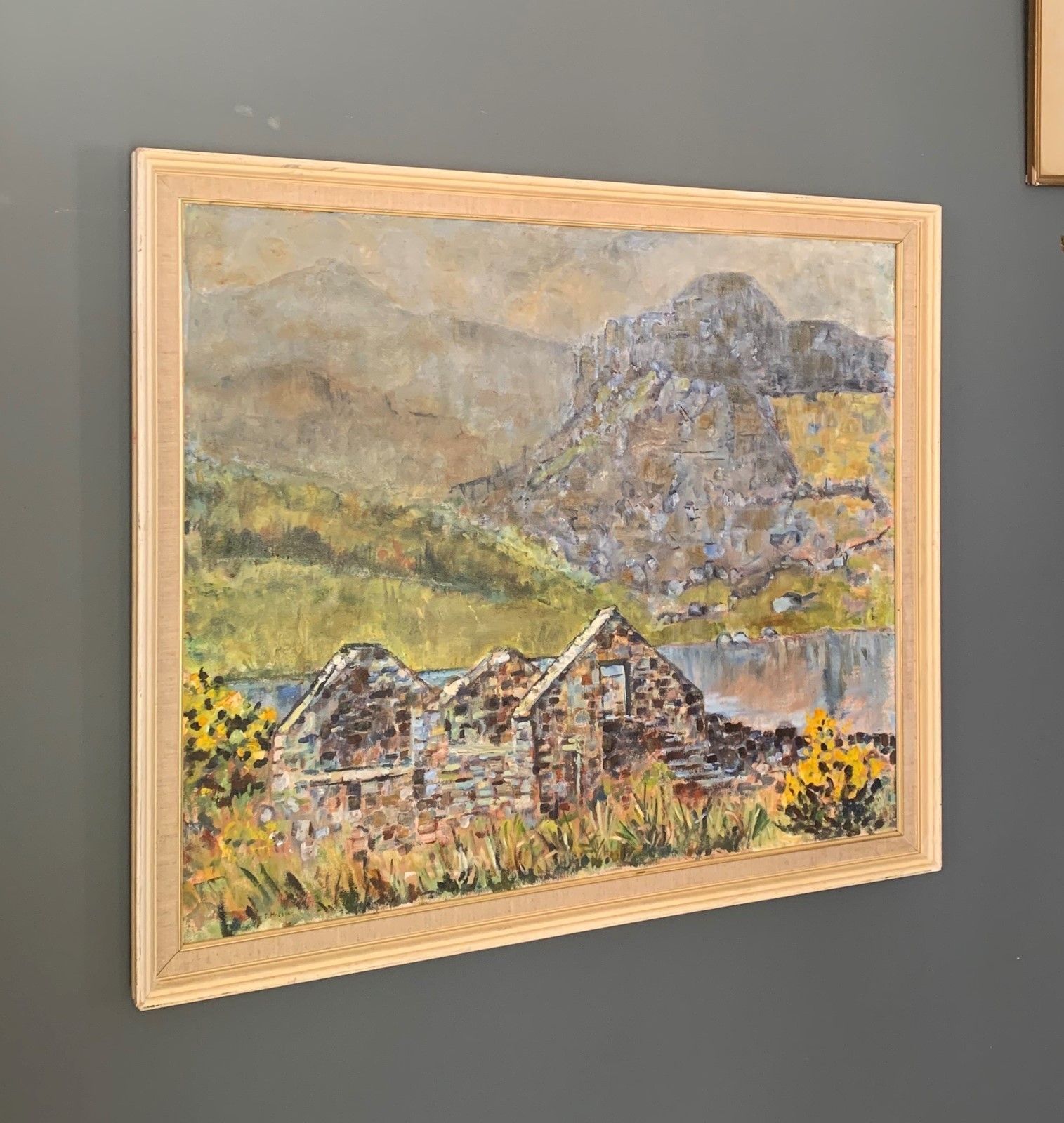 Landscape Oil Painting On Canvas By S Harding photo furniture