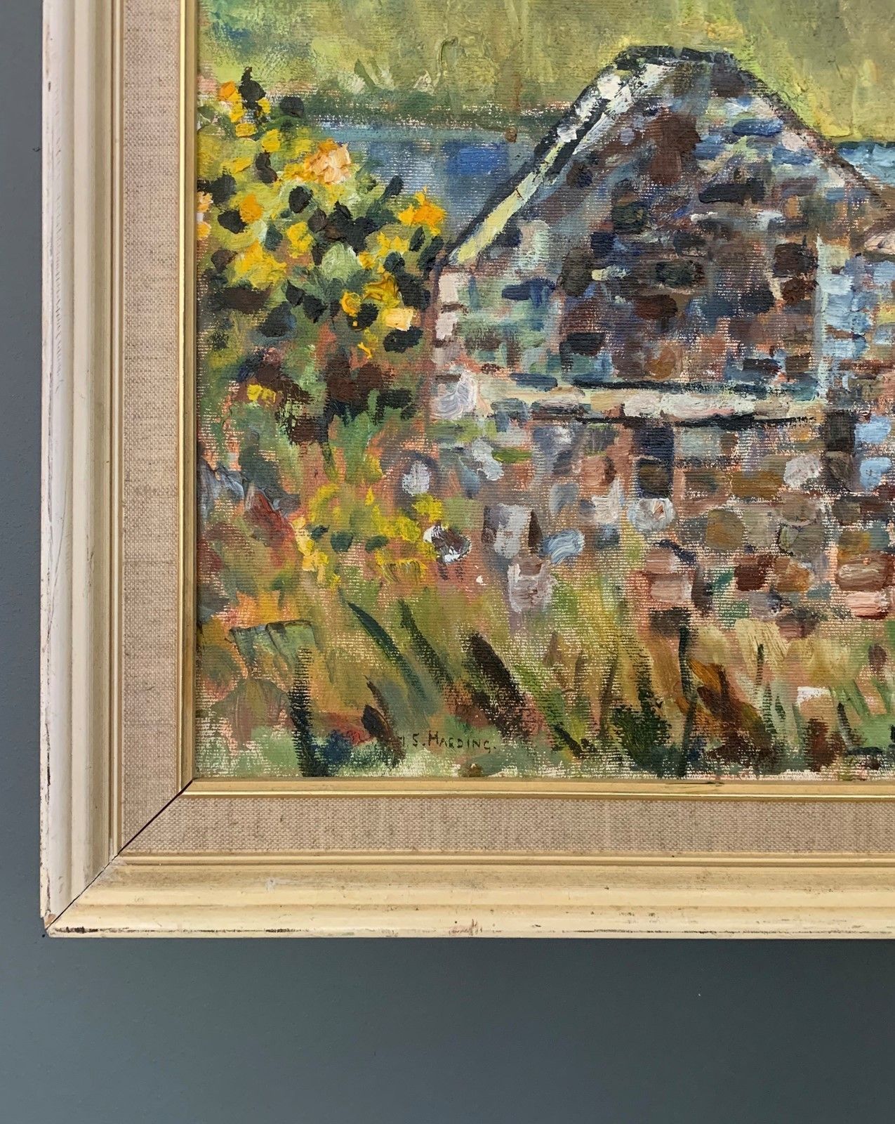 Landscape Oil Painting On Canvas By S Harding photo Art
