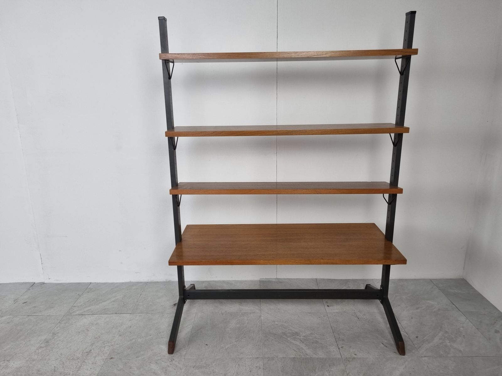 Mid Century Bookshelf By Olof Pira For String Ab, 1960s photo furniture