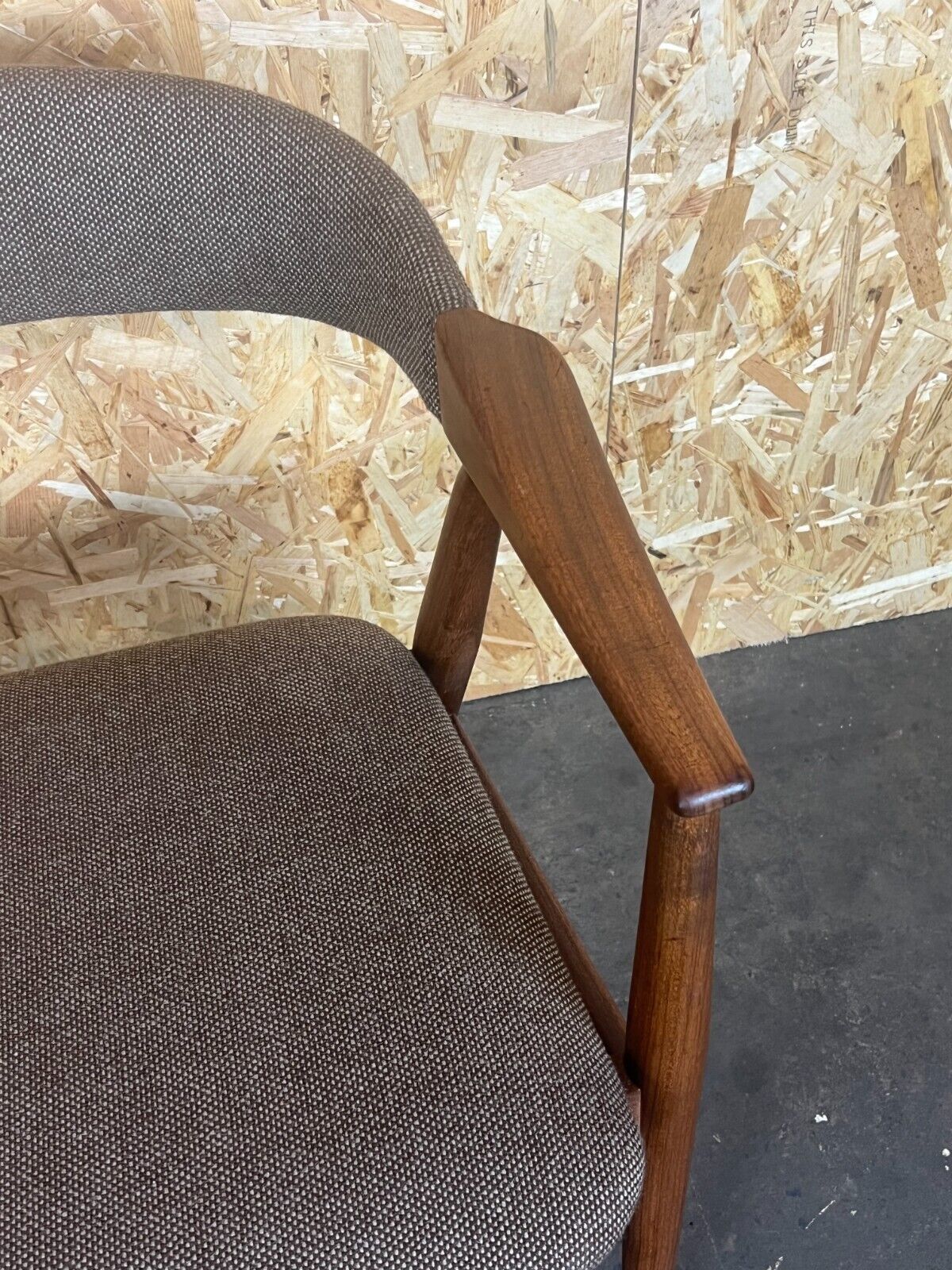 60s 70s Teak Armchair Desk Chair Th. Harlev For Farstrup 60s photo 506.0