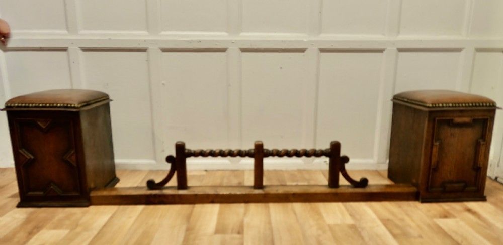 Adjustable Oak Barley Twist Country House Club Fender photo vintage