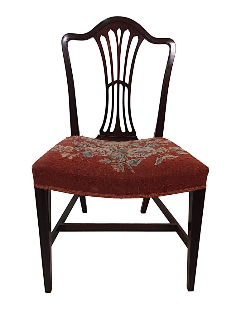 A Very Fine Set Of Ten Early 1900's Dining Chairs photo vinterior