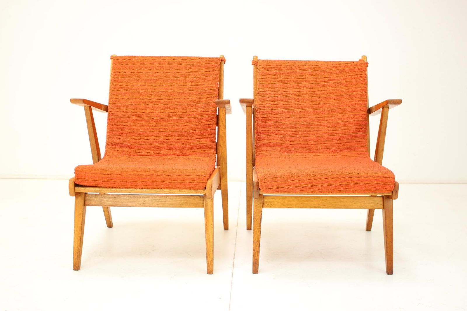 1960s Pair Of Armchairs  Czechoslovakia photo for sale