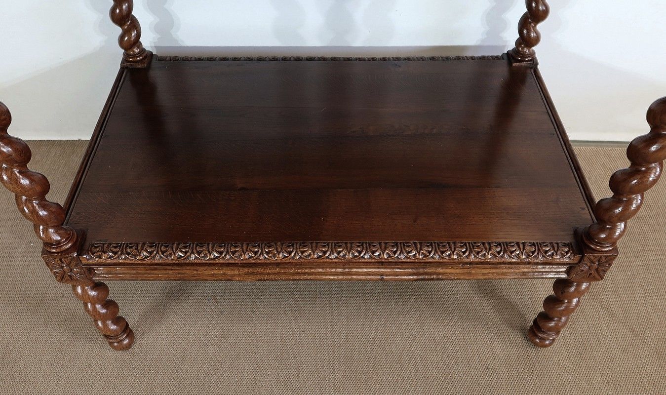 photo buy Important Lectern In Solid Oak, Louis XIII Style, Late 19th Century