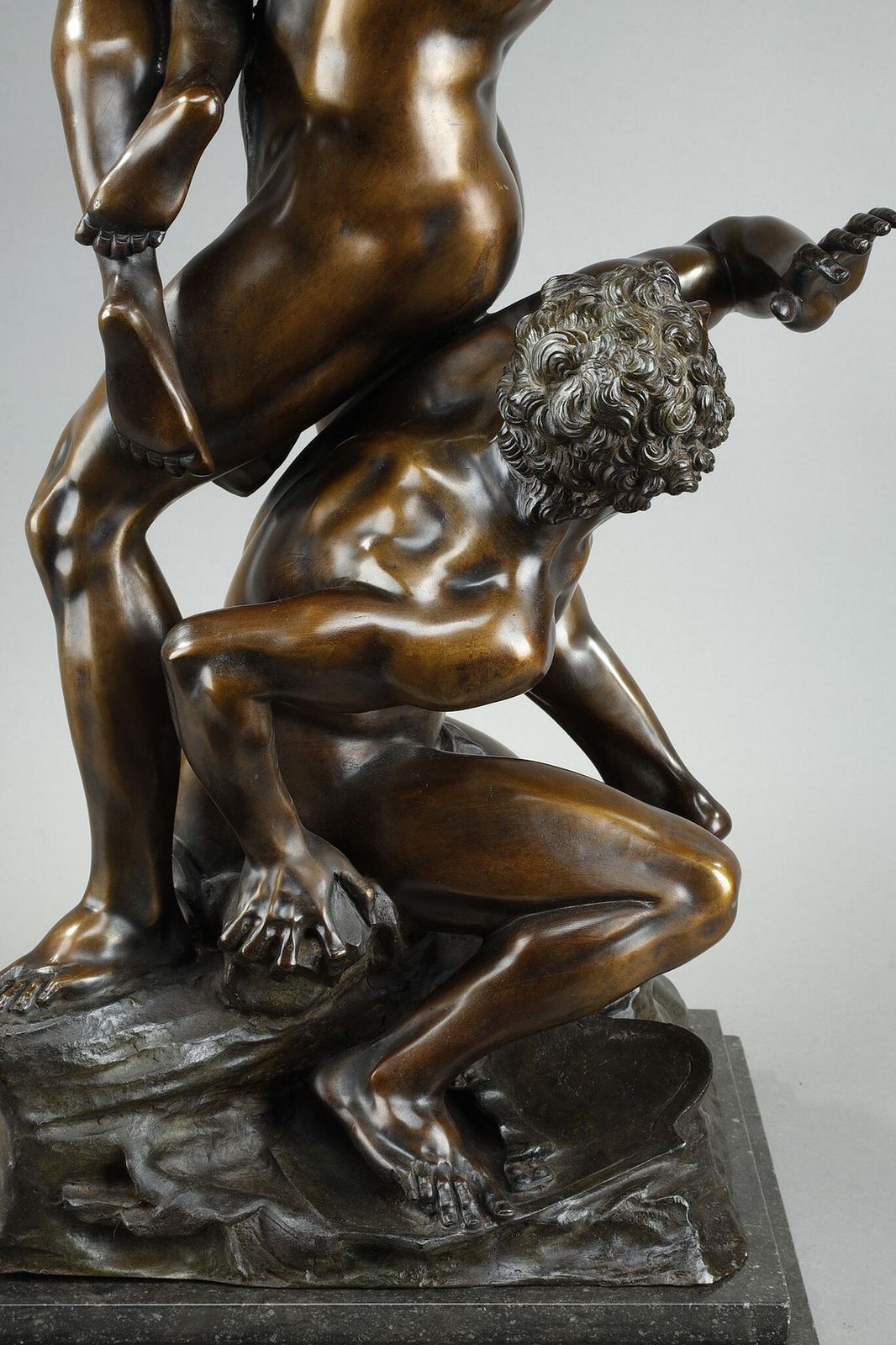photo vinterior Very Important Bronze "Abduction Of A Sabine Woman" After Jean De Bologne, 19th Century
