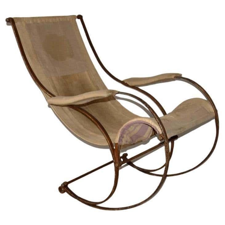 Antique Rocking Chair, Peter Cooper, R.W.Winfield Co. England Birmingham 1851