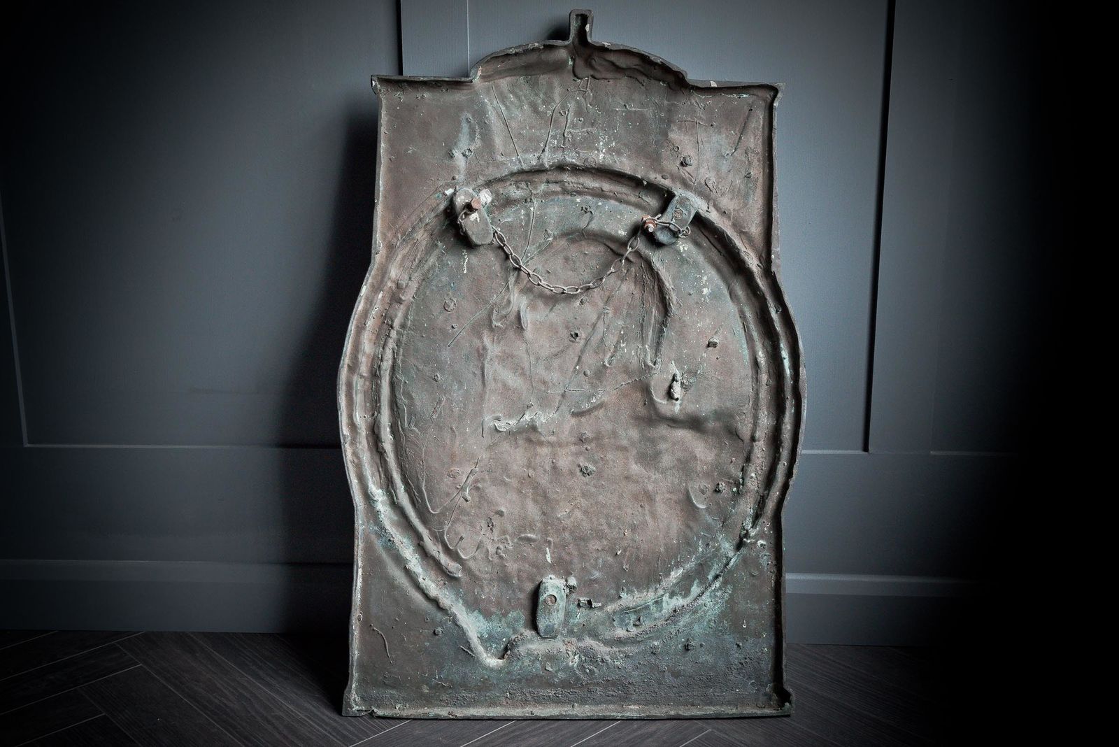 Bertie' Edward The 7th Bronze Sculpted Fountain Plaque photo furniture