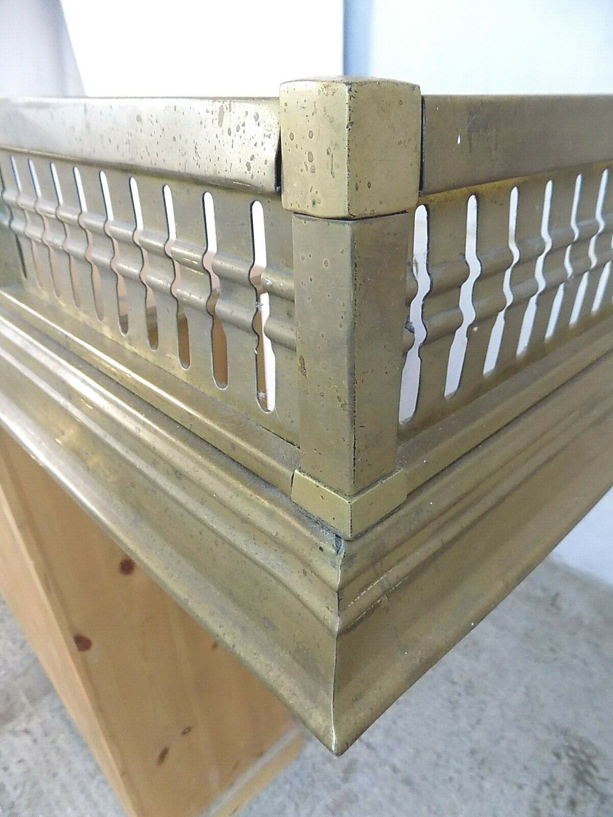 Antique Fireplace Fender Brass Fireplace Fireplaces And Accessories Fire Fender photo buy
