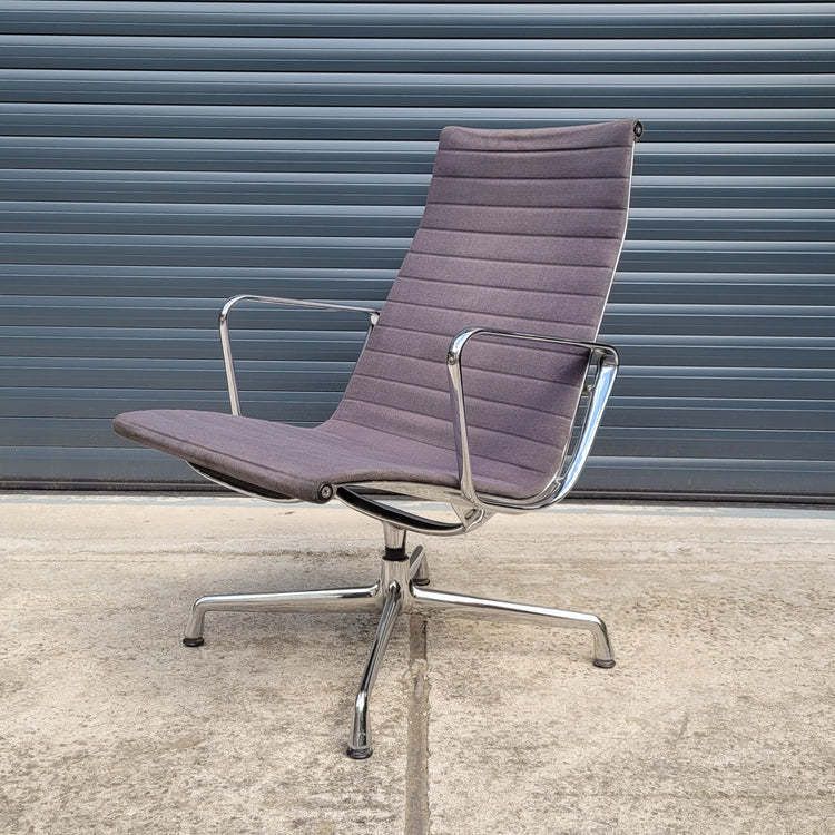 Eames Ea116 Grey Lounge Chair, 1950s