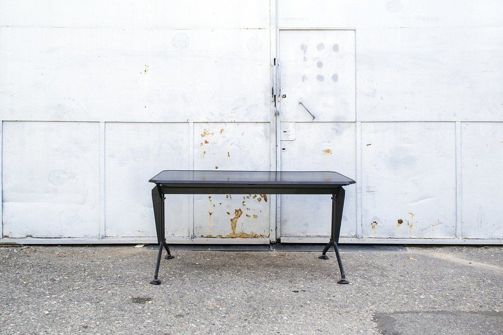 Arco Series Desk By Bbpr For Olivetti Synthesis 1960s photo furniture