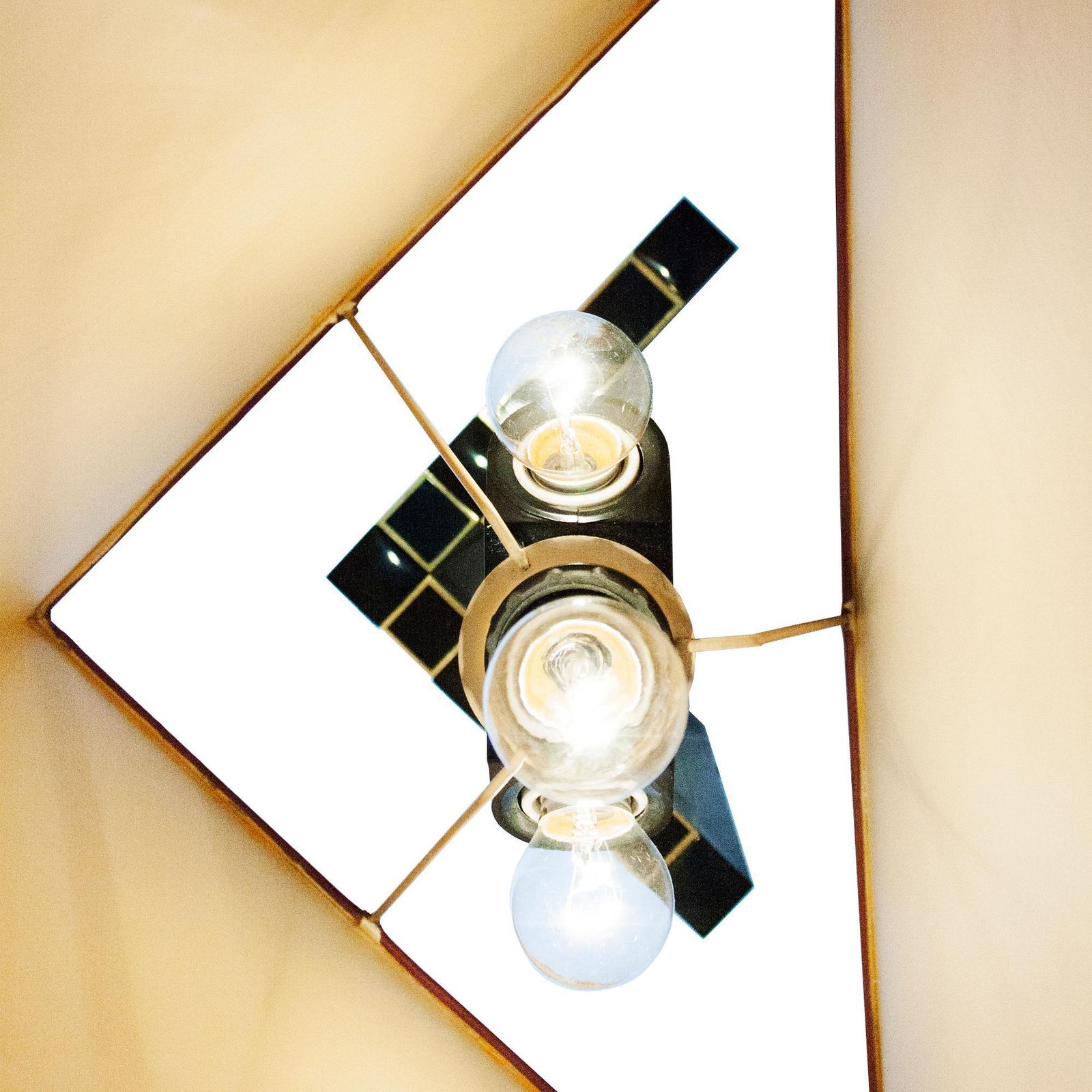 Willy Rizzo's Black And Brass Table Lamp Edited By Luma, Italy, 1970 photo vinterior