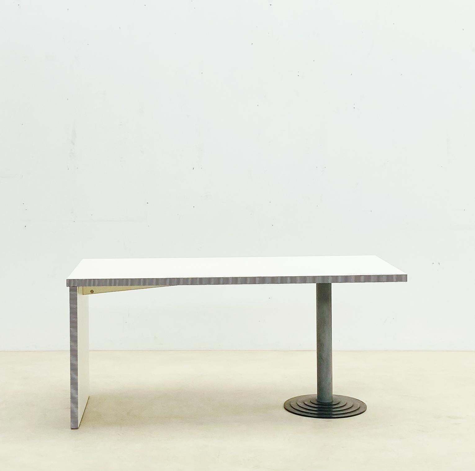 "Kroma" Desk By Antonia Astori For Driade, Italy, 1980s photo vintage