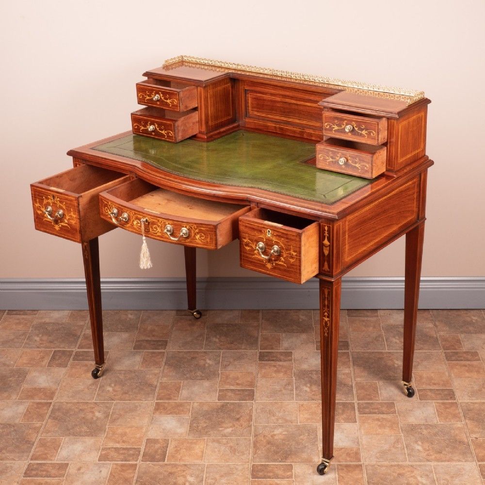 Good Quality Inlaid Rosewood Bonheur Du Jour photo Furniture