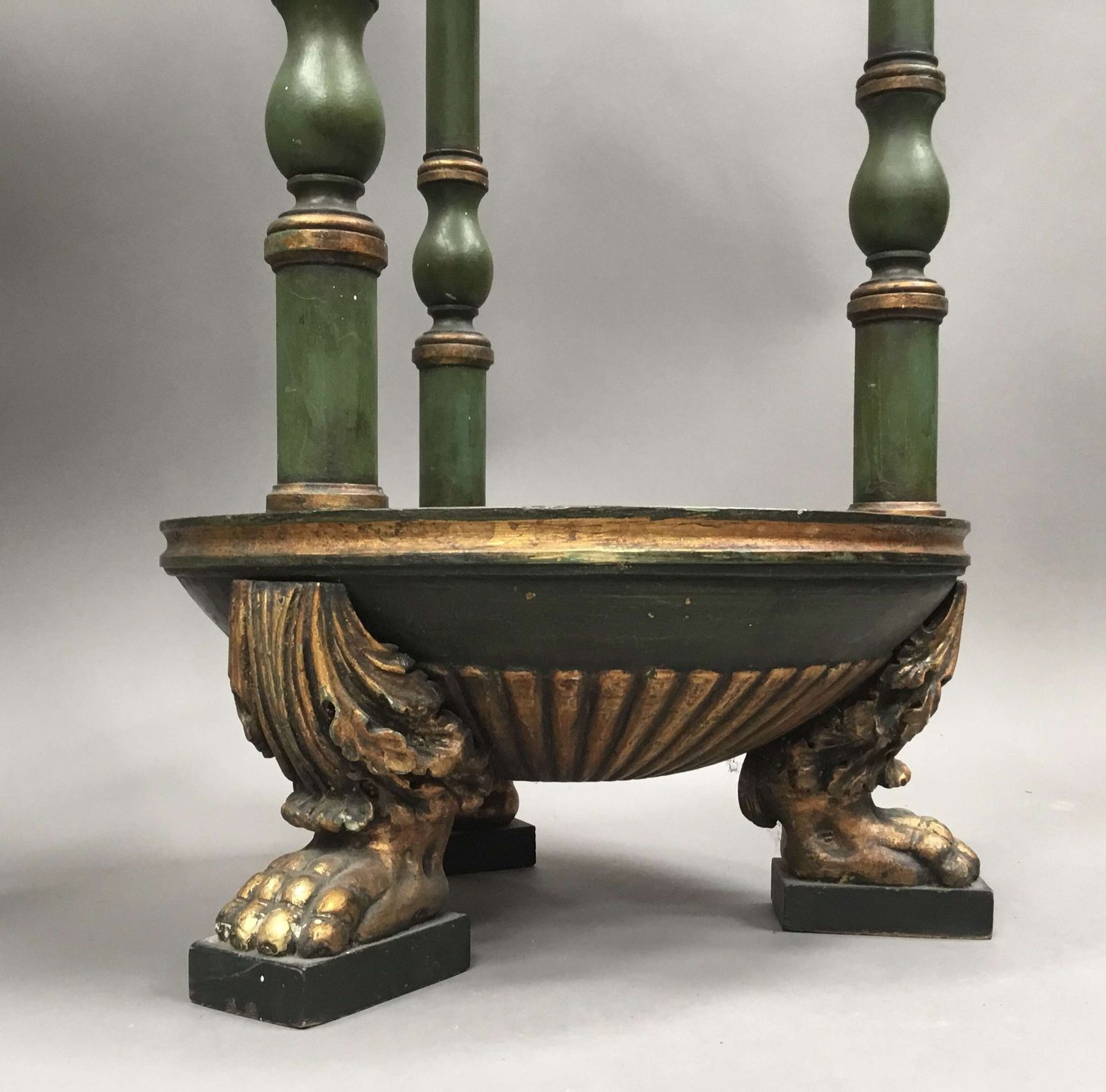 Impressive C19th Pair Of Painted Swedish Occasional Tables / Stands photo for sale